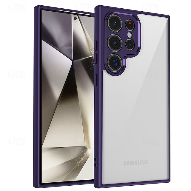  teléfono Funda Para Samsung galaxia S25 Más S25 Ultra S24 Ultra Plus S24 FE S23 Ultra Plus A55 A35 A25 A15 5G Funda Trasera Traslúcido Antigolpes ordenador personal