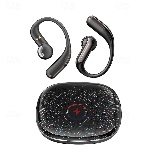  Nouveau casque Bluetooth à écran étoilé suspendu à l'oreille, type sport, pas dans l'oreille, casque Bluetooth sans fil OWS