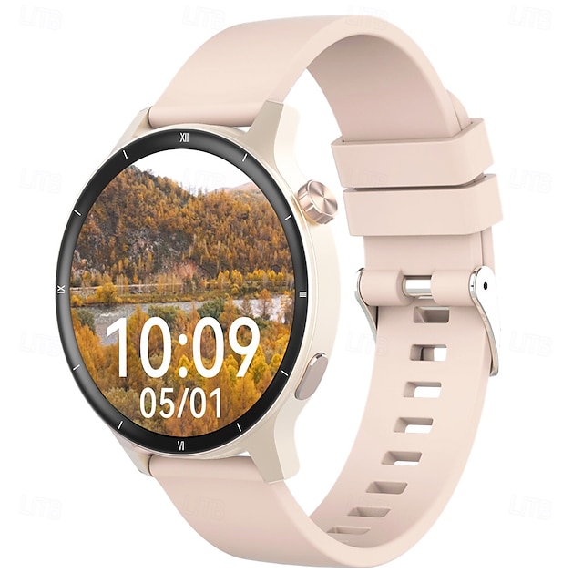  V15Z Montre intelligente 1.39 pouce Smartwatch Montre Connectée Bluetooth Podomètre Rappel d'appel Moniteur d'Activité Compatible avec Android iOS Hommes Longue Veille Étanche Contrôle des médias IP