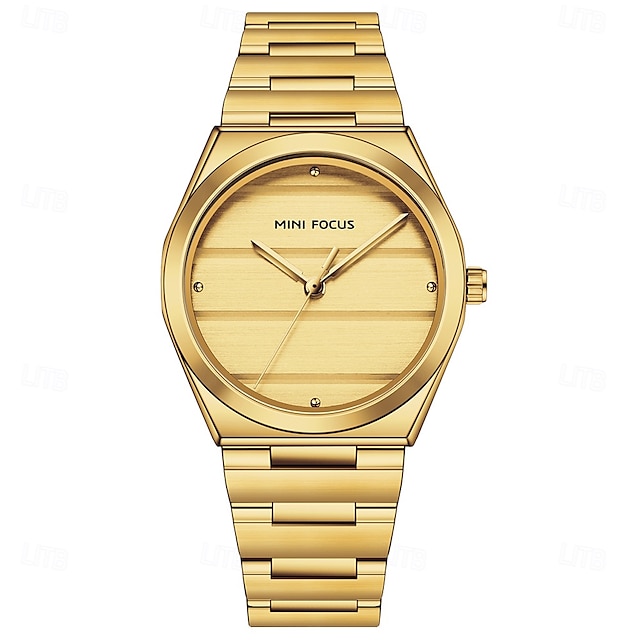  MINI FOCUS Dámské Křemenný Módní Obchodní Wristwatch VODĚODOLNÝ Světový čas Ozdoby Nerez Hodinky