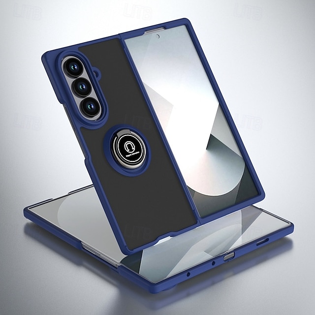  téléphone Coque Pour Samsung Galaxy Pliage en Z 7 Z Fold 6 Z Fold 5 Z Fold 4 Z Fold 3 Coque Arrière Antichoc Rétro