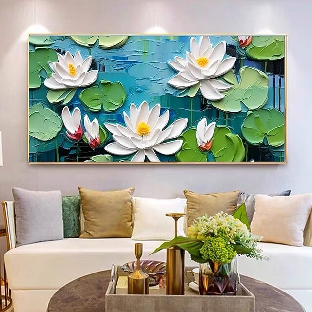 Large Handmade 3D Oil Painting Large Abstract Flower Vase Oil Painting on Canvas Wall Art Colorful Texture Wall Art Original Floral Art Custom Painting Living Room Decor