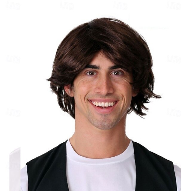 Bill & Ted's Excellent Adventure Adult Ted Wig – Synthetic Hair Wig for Halloween, Cosplay & Movie Costume Parties2