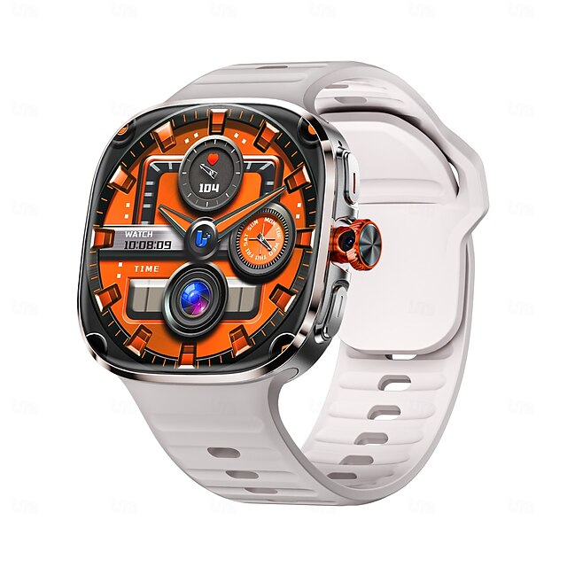  LOKMAT APPLLP 6 MAX Εξυπνο ρολόι 2.16 inch Smart Phone Watch 4G LTE 3G 4G 3G Βηματόμετρο Υπενθύμιση Κλήσης Παρακολούθηση Δραστηριότητας Συμβατό με Android iOS Γυναικεία Άντρες GPS Κλήσεις Hands-Free