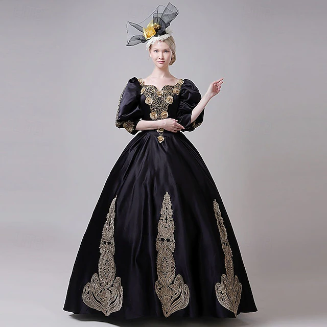 18th Century Women's Rococo Ball Gown Princess Maria Antonietta Rococo ...