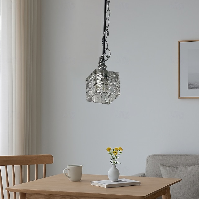  Suspension artistique contemporaine, matériau verre métal, hauteur 65 cm, blanc chaud/blanc/blanc chaud + blanc + lumière neutre, G9