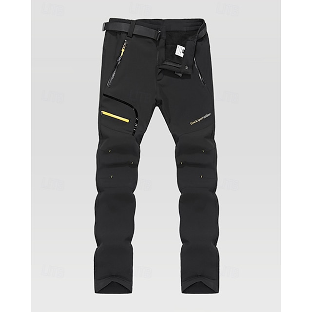  Damen Wanderhosen Regenhose zum Wandern Wasserdichte Hosen Außen Normale Passform Wasserdicht Winddicht Unterteile Tasche Schwarz Armeegrün Camping / Wandern Jagd Reisen S M L XL XXL