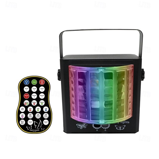 Party Lights DJ Disco Lights Gift LED Stage Lighting mini Butterfly ...