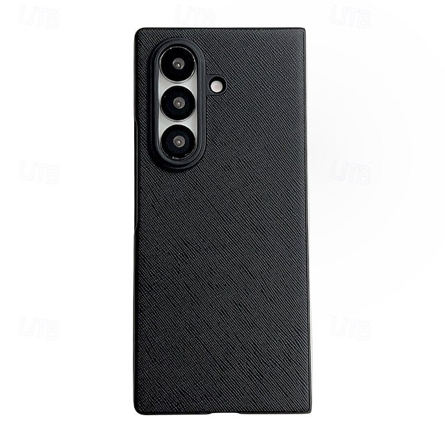  telefono Custodia Per Samsung Galaxy Piegatura a Z 7 Z Fold 6 Z Fold 5 Z Fold 4 Copertura Posteriore Resistente agli urti Retrò TPU Pelle PU