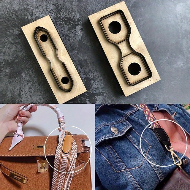  Kreativ gör-det-själv-skärm i trä för handgjorda läderprojekt