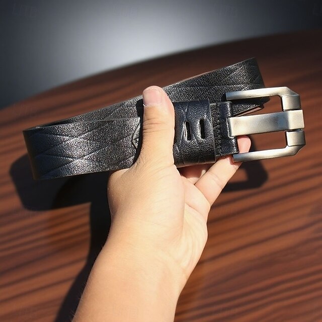  Herr Skärp Midjebälte Svart 8 PU läder Legering Modernt Modernt Enfärgad / vanlig färg Semester Dagliga kläder Ledigt / vardag