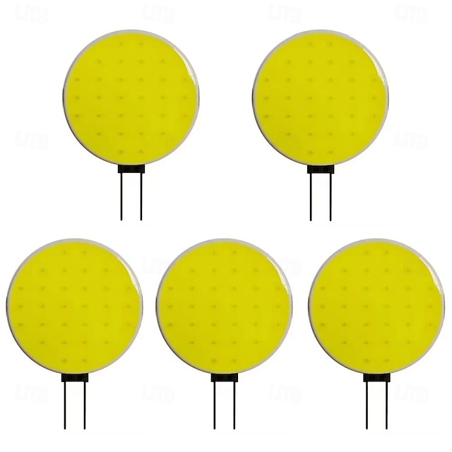  G4 COB LED chip lamp DC12V 3W LED licht wit warm wit voor marine RV wandlamp camper trailer verlichting 5 stuks