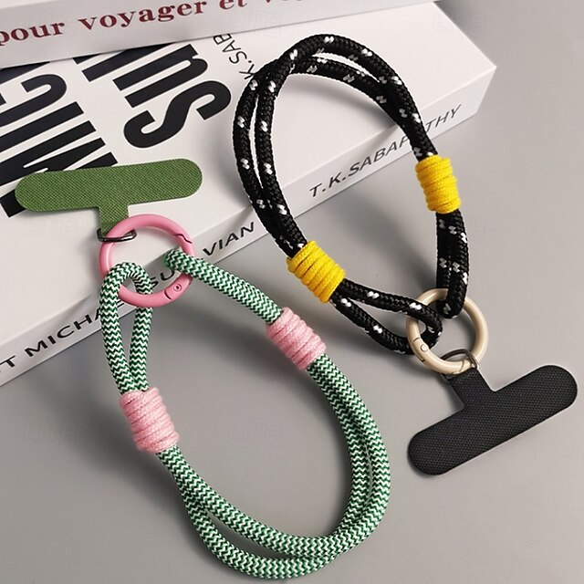 Fashionable two strand simple hand rope simple short wrist rope double ...
