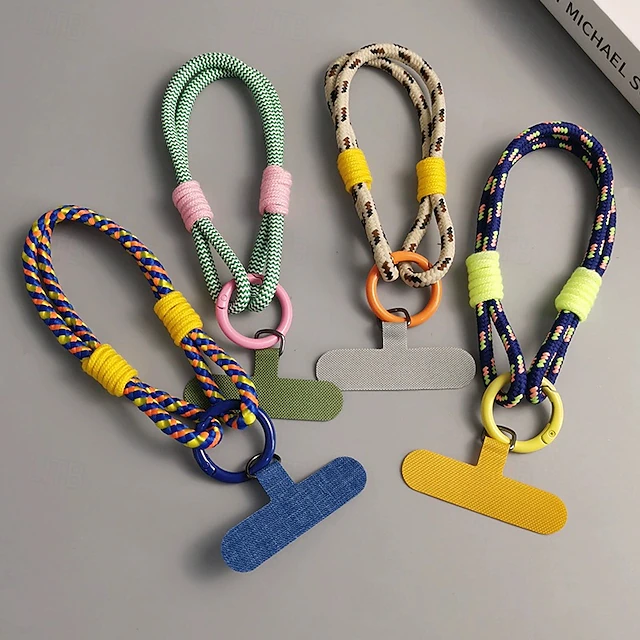 Fashionable two strand simple hand rope simple short wrist rope double ...