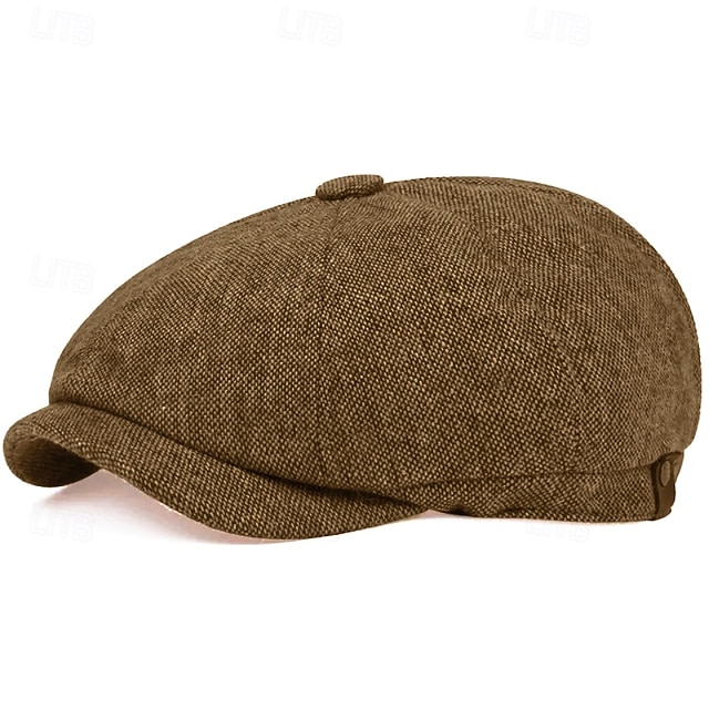  Retro Řvoucí 20s 20. léta 20. století Baret Běžný Velký Gatsby Gangster Maškarní kostým Pánské Dámské Nový rok Plesová maškaráda Silvestr loučení se svobodou nevěsty Festival Dospělé Klobouk Celý rok