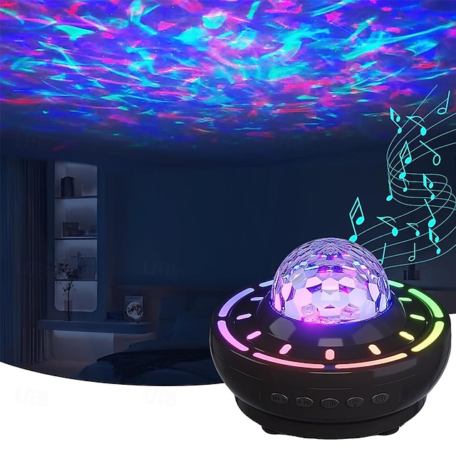  Galaxy Projector for Bedroom 4 Lighting Modes Galaxy Light Projector with Bluetooth Speaker and Remote USB Powered Kids Night Light Projectors for Home Decor Teen Girl Gifts