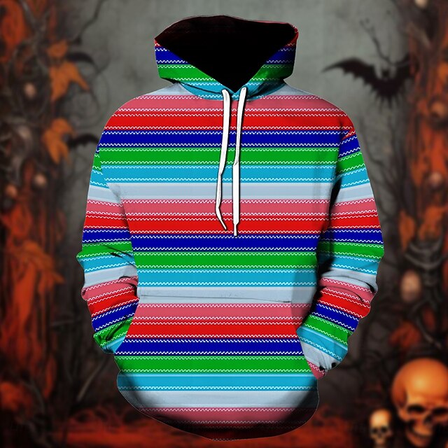 Chucky Chucky Scary Doll Hoodie Pullover Character Graphic For Men's Women's Unisex Adults' Halloween Carnival 3D Print Performance Party4