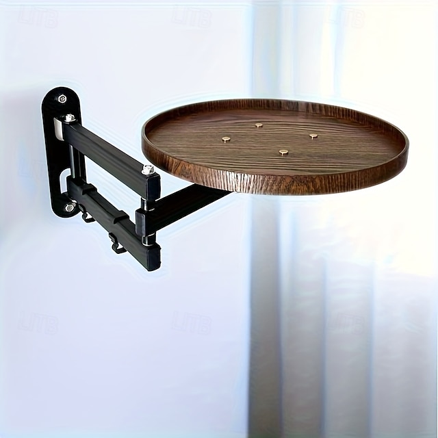  tavolino telescopico pieghevole con ripiani sospesi - altezza regolabile, design compatto e portatile per l'uso accanto al letto, sul lato o sul pavimento, struttura in acciaio resistente &piano in