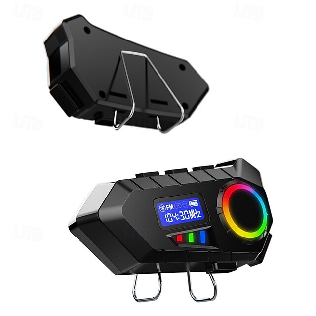  מפעל OEM K09 משדר FM אוזניות Bluetooth אוזניות קסדה האוזן תלוי בסגנון בלותוט' רדיו עמיד סטריאו רדיו FM אופנוע