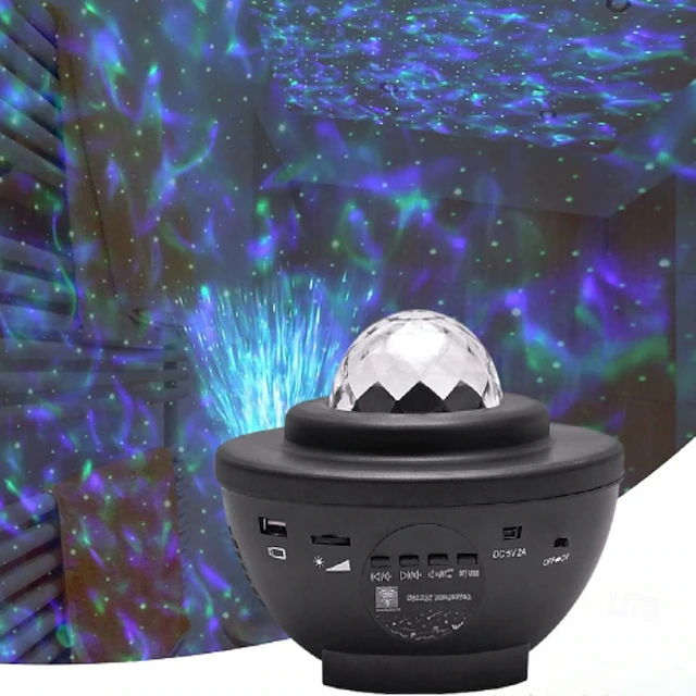 Star Galaxy Light Projector Gift with Bluetooth Speaker Multiple Colors ...