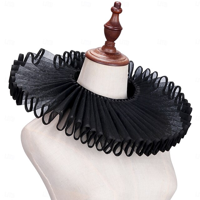 Rococo Victorian Renaissance Elizabethan Ruffle Collar Vampire Circus ...