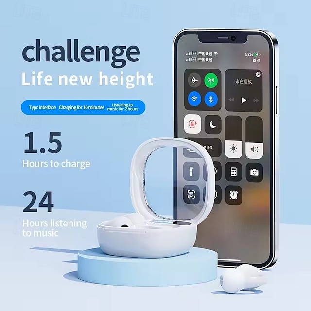  JR01 TWS True auriculares inalámbricos En el oido Bluetooth 5.3 Graves profundos para Apple Samsung Huawei Xiaomi MI Camping / Senderismo Corriendo Aptitud física Oficina de negocios