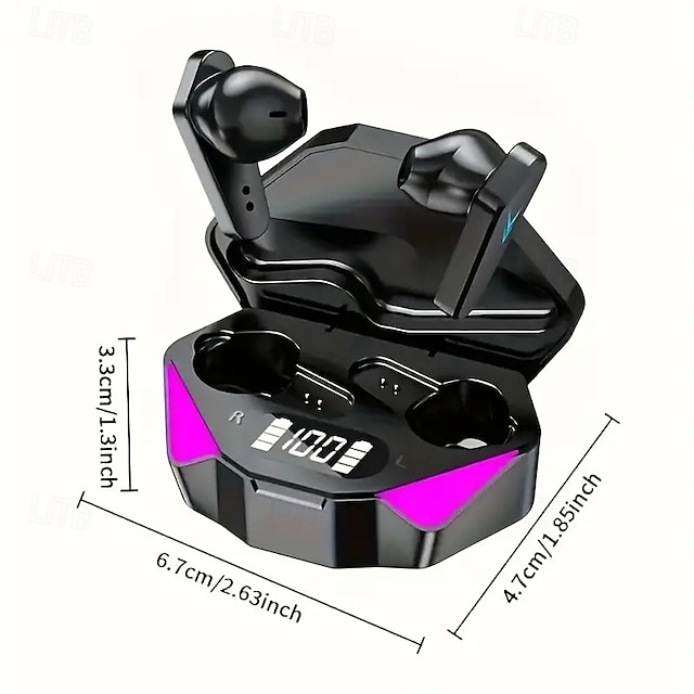 X15 Auricolari True Wireless TWS In-ear Bluetooth 5.3 Sport per Apple Samsung Huawei Xiaomi MI Trekking Corsa Affari d'Ufficio Giochi su cellulare