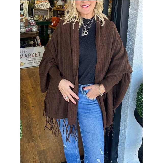  Ακρωτήριο Κομψό Διατηρείτε Ζεστό Μακρυμάνικο Βαμβάκι Γαμήλιες Εσάρπες Με Φούντα Για Γάμου Άνοιξη