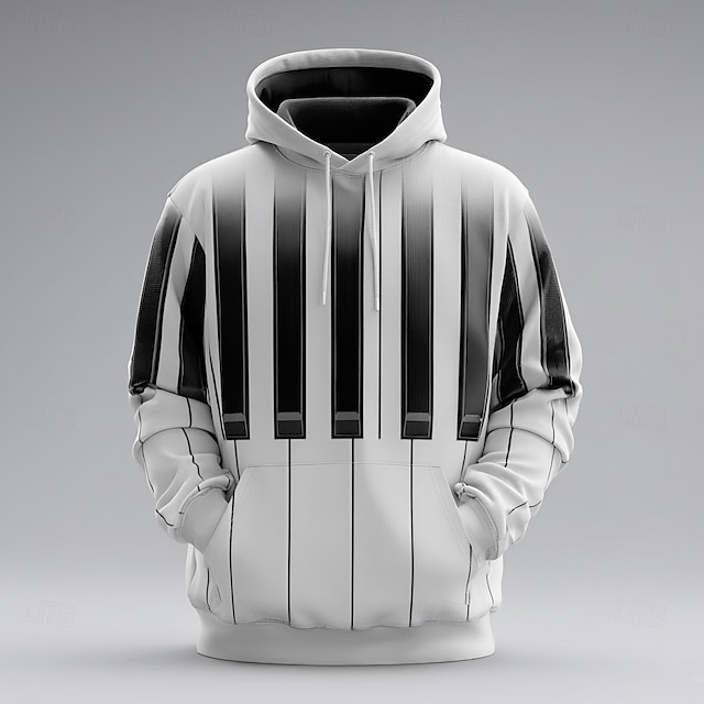 Pulsing Optical illusion Men's Zip Up Hoodie
