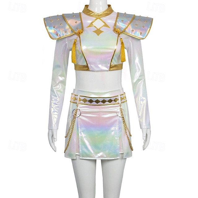  kpop démonvadászok idol zoey huntrix jelmez jelmez virtuális idol film cosplay lányoknak gyerekeknek halloween karneváli előadás képregény con anime expo