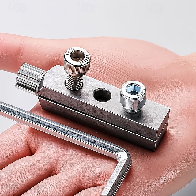  Nástroj na vytahování poškozených ventilů z kohoutku, ocelová trubka s nastavitelnou úhlou 1/2-3/4 palce &odšroubovák, snadno uchopitelný, modrá rukojeť, základní sada pro údržbu instalatéra