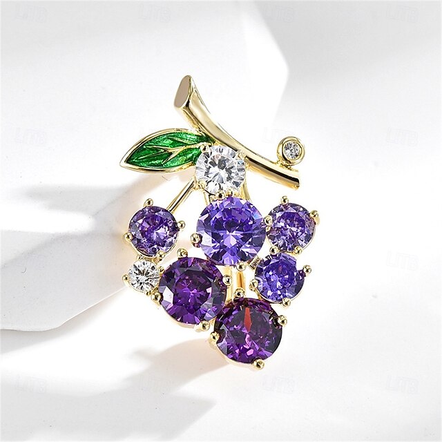 Prom Brooch Brooches Floral Elegant Fashion Personalized Simple Brooch Jewelry ...