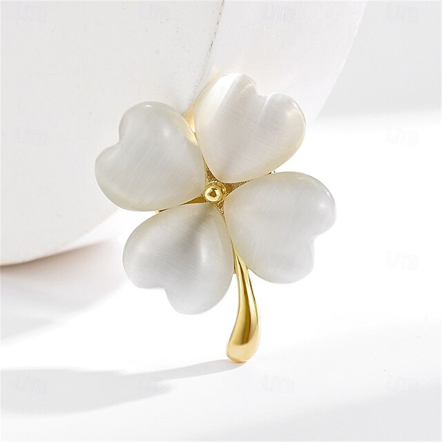  Broschen Klassisch Blume Mode Niedlich Einfach Brosche Schmuck Weiß Für Hochzeit Party Geschenk Verlobung Abschlussball Festival