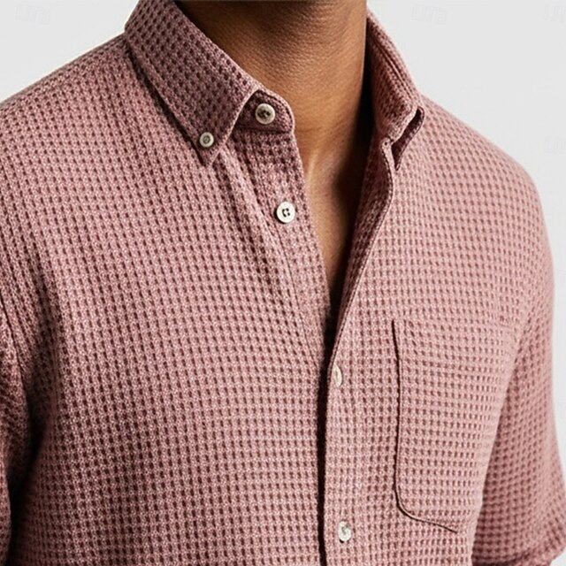 Chemise Manches Longues Coupe Cintrée Rose Ethnic Blue Homme - 2089830