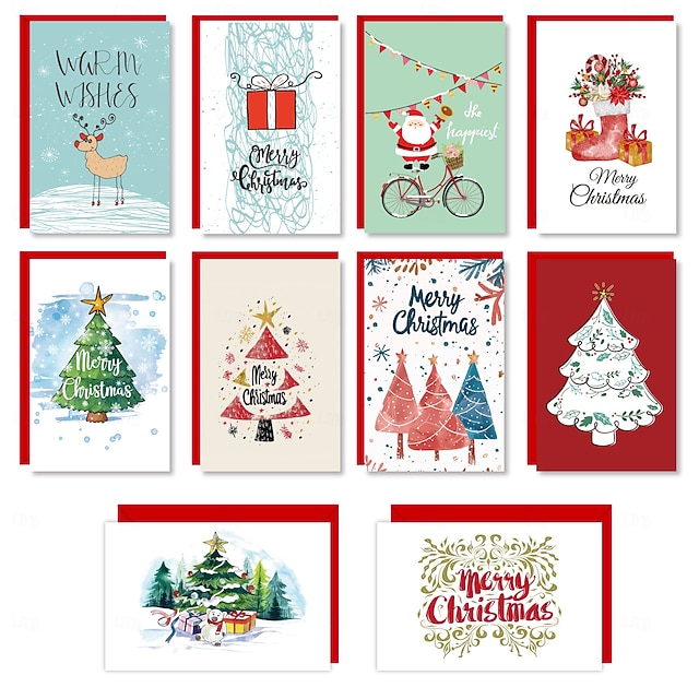 christmas-card-set-foldable-holiday-cards-with-envelopes-diy