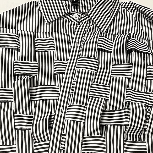 Chemise Homme JCRT Wyoming – Manches Longues, Carreaux Noir Et Blanc – Taille L