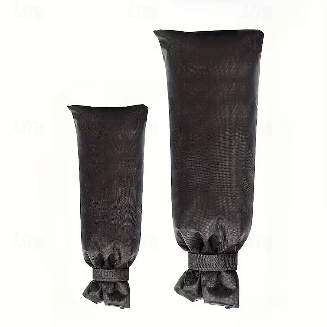  2 db strapabíró téli csaptelep-takaró, 1 nagy és 1 kicsi, kültéri csaptelepekhez és tűzcsapokhoz alkalmas - EU csőkompatibilis fagyálló zárral, tartós szövet zokni kialakítás / európai kültéri