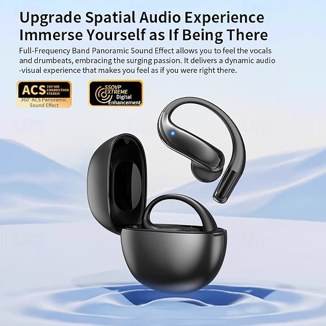  אוזניות תרגום מבוססות בינה מלאכותית בזמן אמת - תרגום מיידי מספק תרגום סימולטני מדויק, שובר מחסומי שפה עם תמיכה בתרגום שיחות שמע.