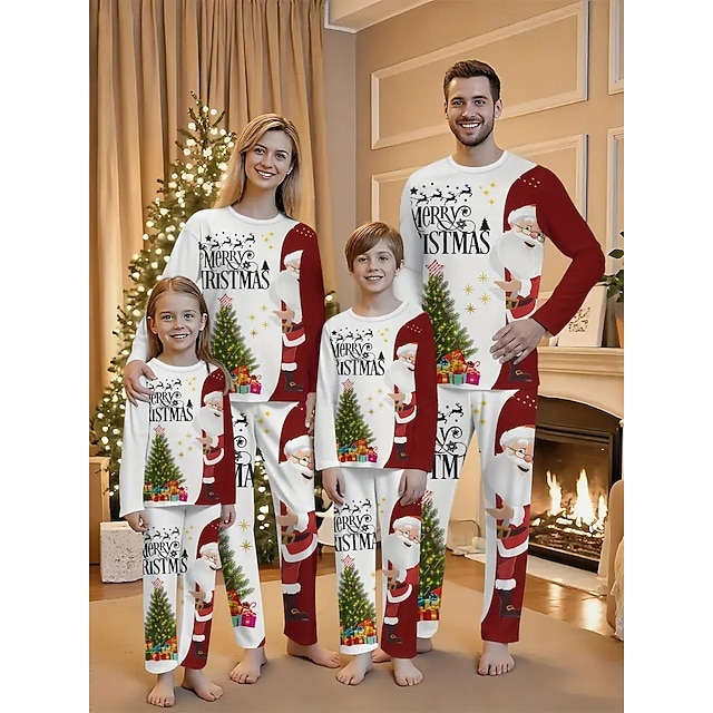 Pijama Elfos Pingüinos Algodón Pijamas Familiares De Navidad Conjunto A Juego Para Ni Os Y Adultos Tema De 919616