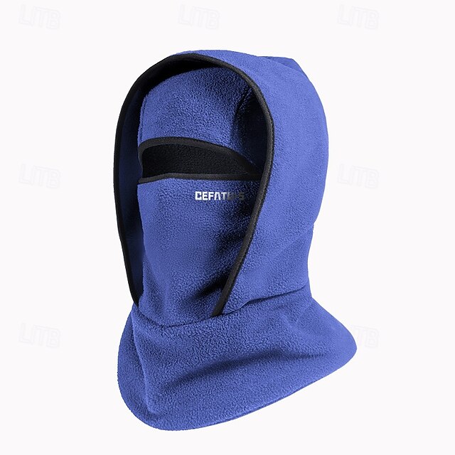 Men's Balaclava Ski Mask Winter Hats Black Wine Polyester Fashion Sport ...