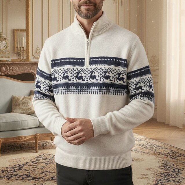 Casa Moda Trui met cashmere ronde hals grijs premium katoen 403480600
