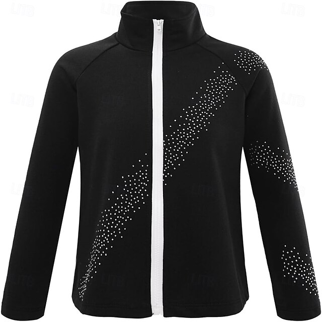 Vestes Polaires De Patinage Artistique Pantalon Et Veste De Patinage Artistique Femme Fille Patinage Gilet Gilet Veste Top Noir Violet Claire Patchwor P18236033