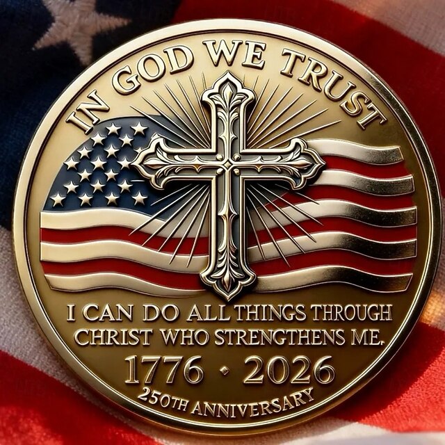 250th Anniversary Christian Commemorative Coin 