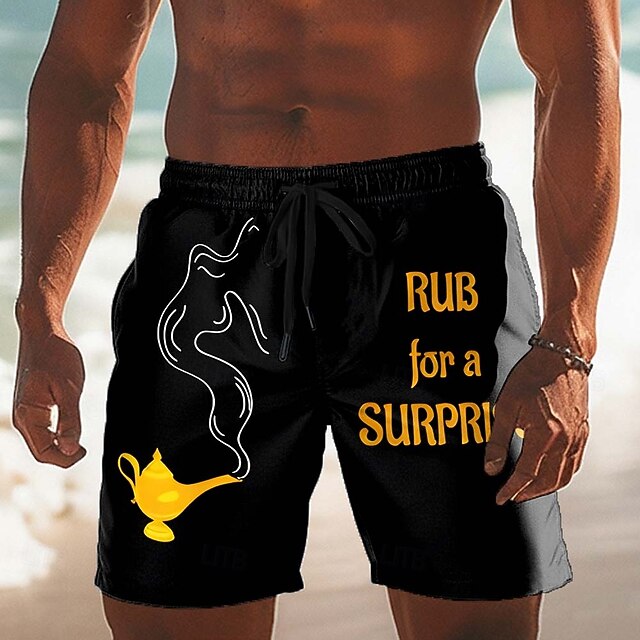 Men's Animal Chicken Funny Slang Swim Trunks Swim Shorts Board Shorts ...