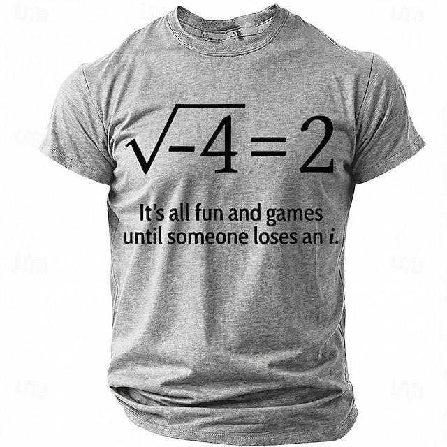 Funny Math T Shirt Its All Fun And Games Until Someone Loses An i ...