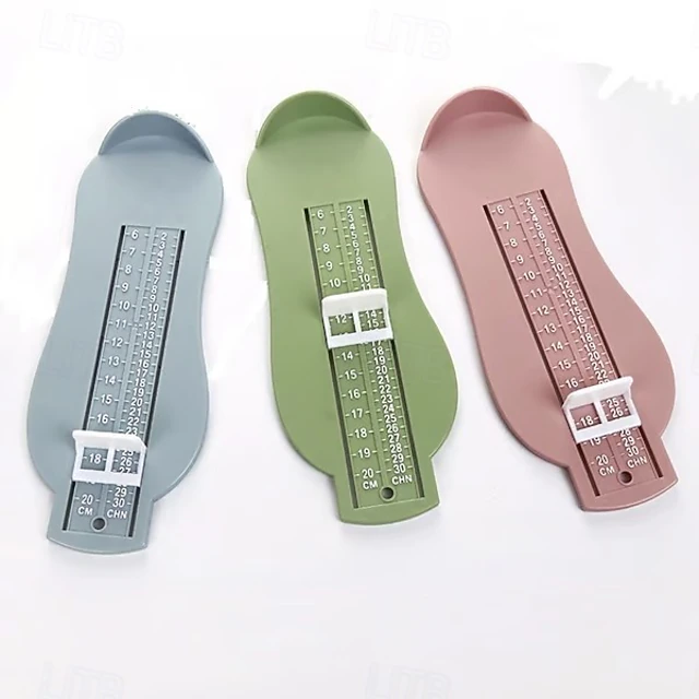 Kids Foot Length Measure Gauge, Accurate Shoe Size Ruler for Growing ...