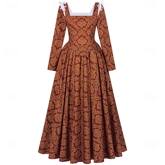 Fancy Renaissance Ball Rococo Victorian Renaissance Dress Ball Gown Princess Queen Fancy Dress ...
