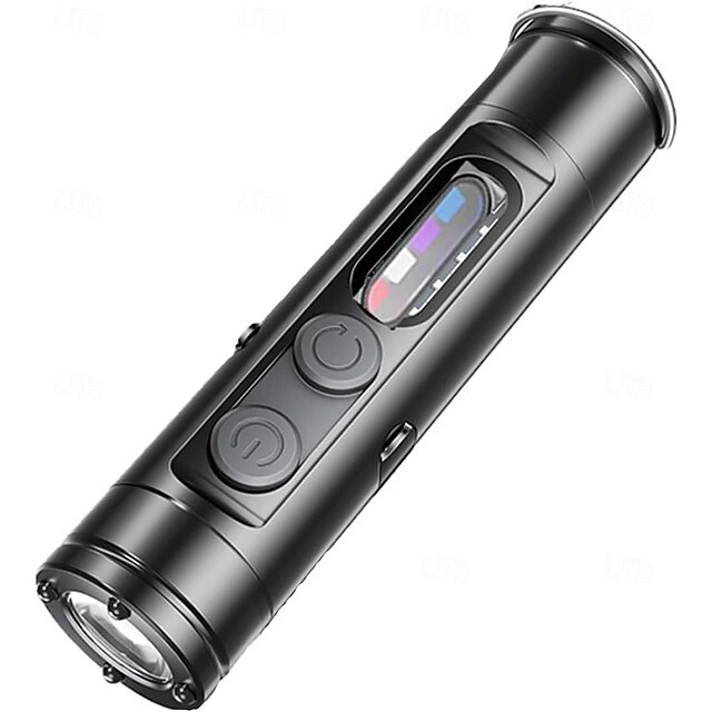Mini Flashlight 500 Lumens Rechargeable Micro Tool, Magnetic Keychain ...