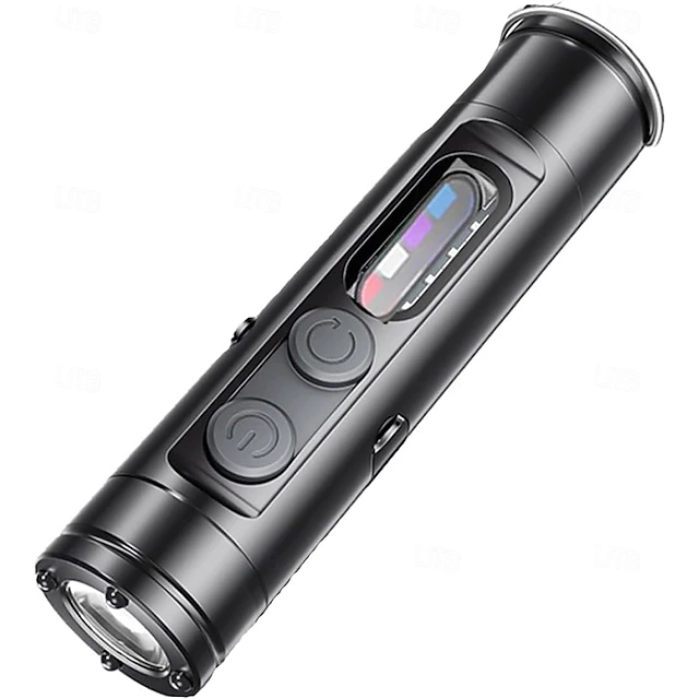 Mini Flashlight 500 Lumens Rechargeable Micro Tool, Magnetic Keychain ...