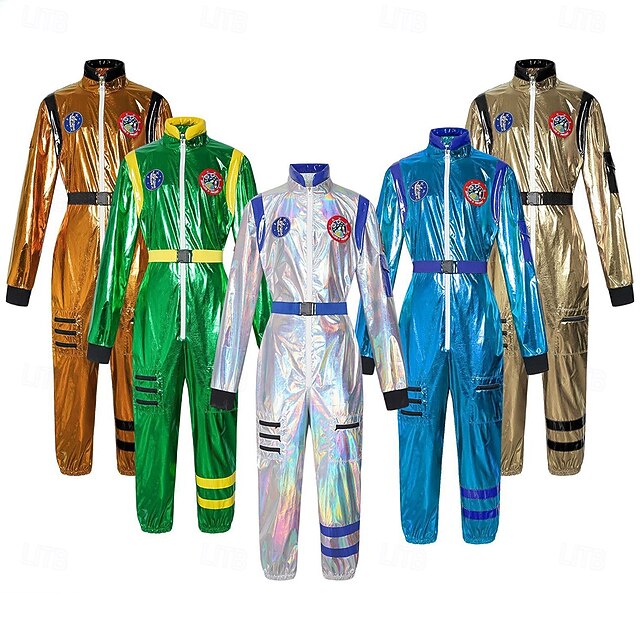KUKIKUKI Costume De Pilote De Course – Combinaison Enfant Avec Casquette, Médaille Et Drapeaux – Noir Ou Bleu – Pour Halloween